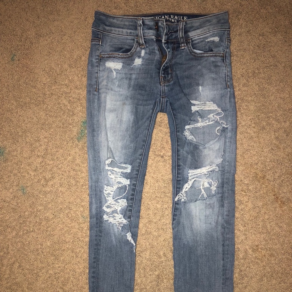 American Eagle Stretchy Mid-Rise Jeans